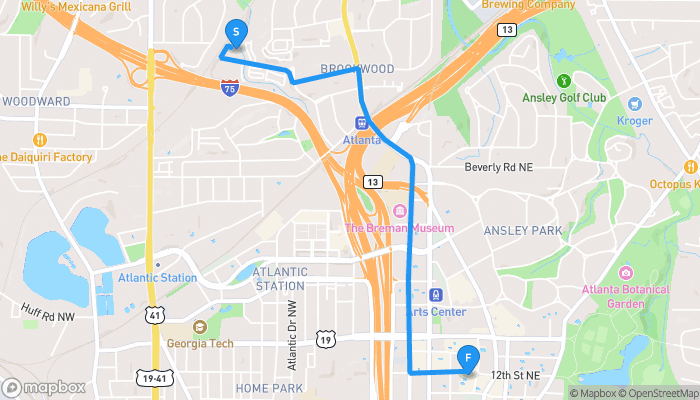 Route map