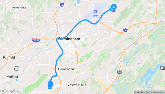 Route map