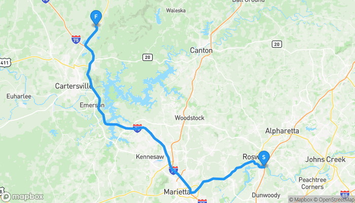 Route map