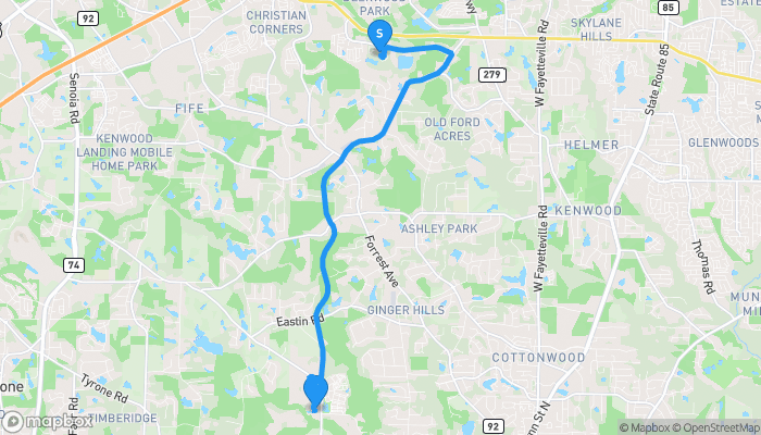 Route map