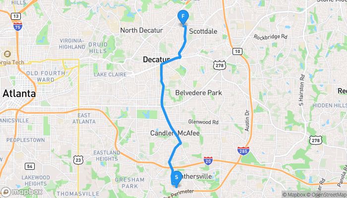 Route map