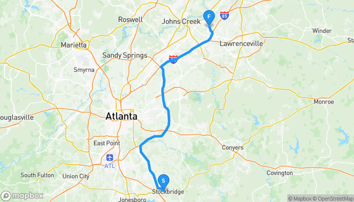 Route map