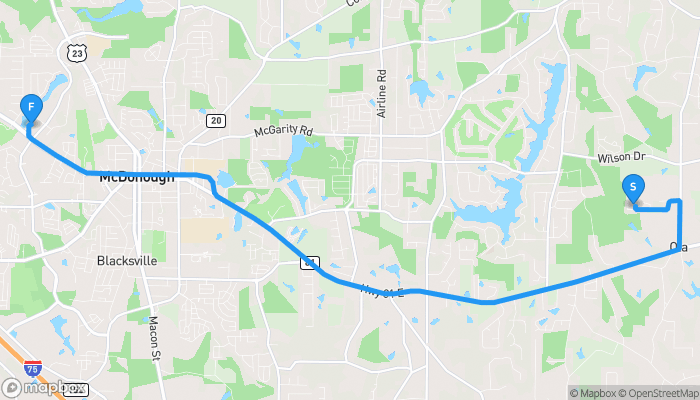 Route map