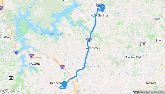 Route map