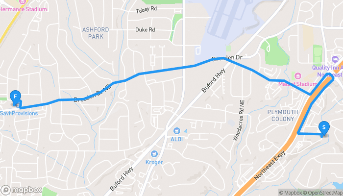 Route map