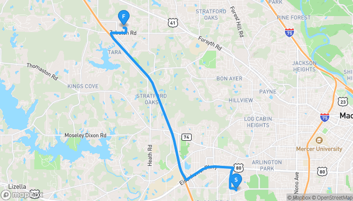 Route map