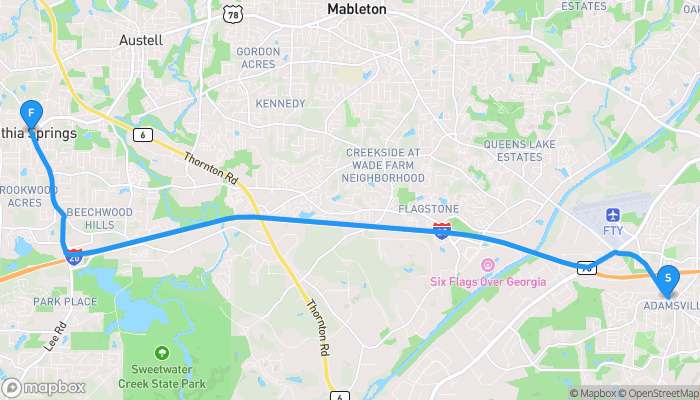 Route map