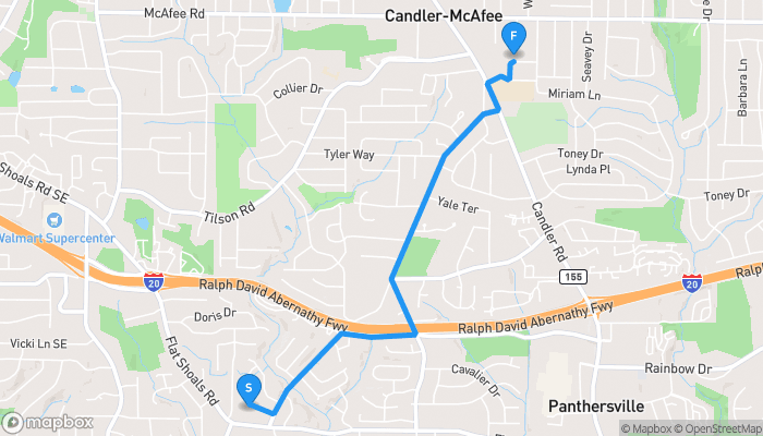 Route map