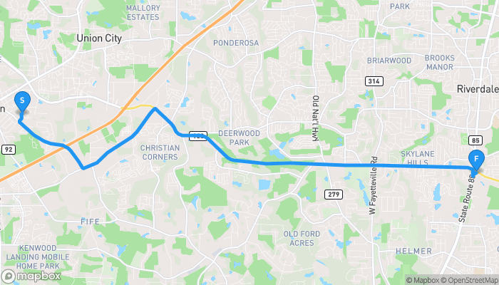 Route map