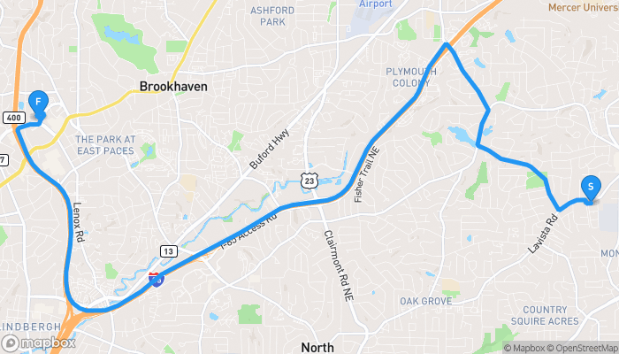 Route map