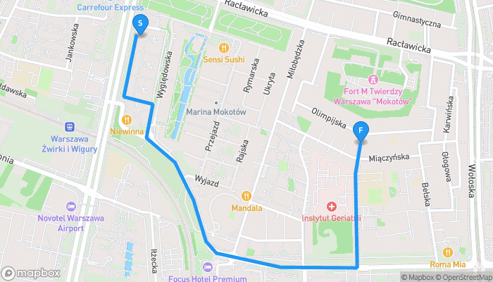 Route map