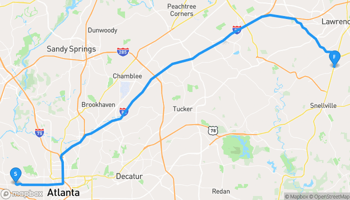 Route map
