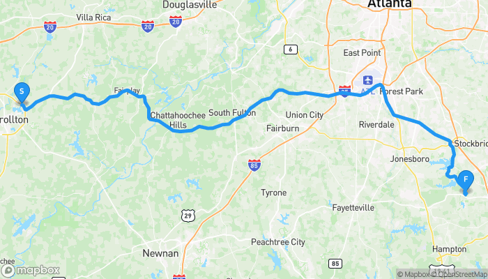 Route map