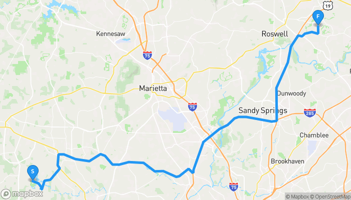 Route map