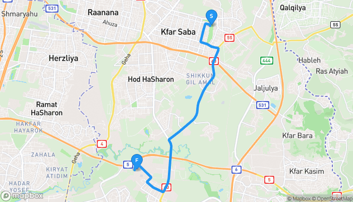 Route map