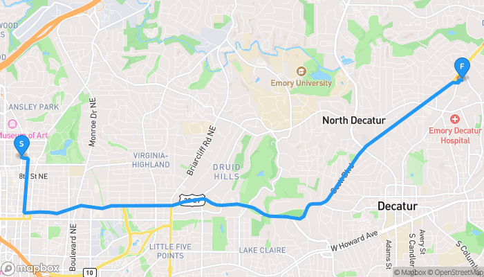 Route map